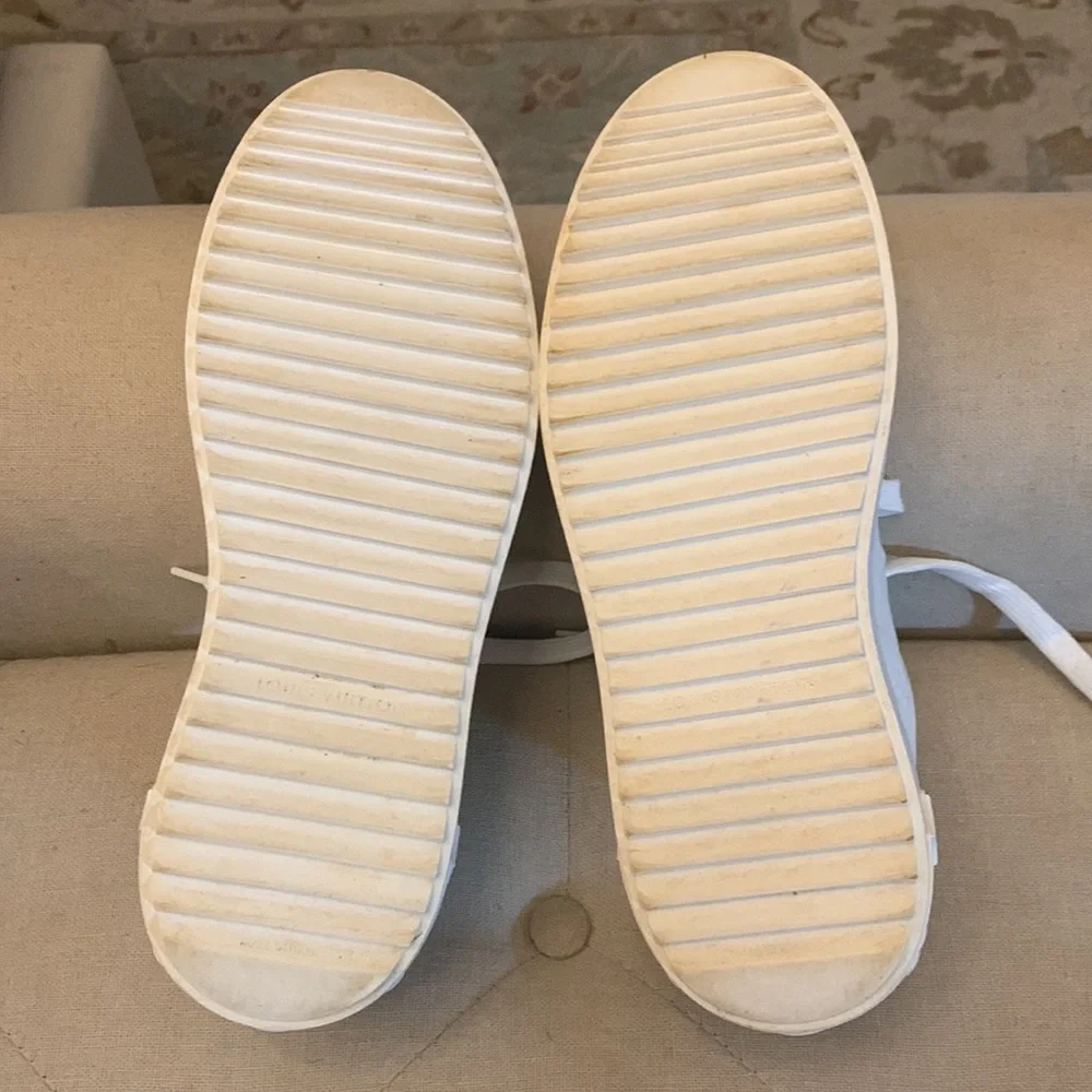 louis vuitton time out sneaker white 38 - Picture 7 of 7